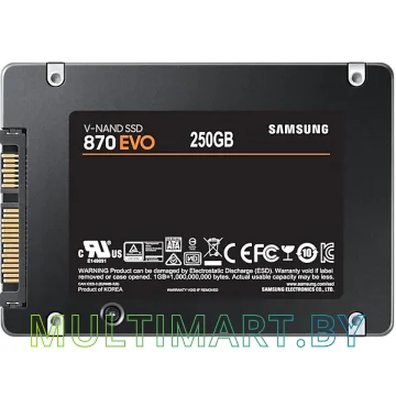 SSD диск Samsung 870 Evo 250GB (MZ-77E250BW) картинка 2